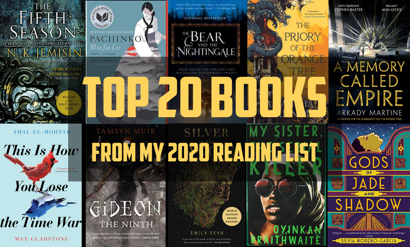 My Top 20 Book Recs (from my 2020 reading list) Kate Bitters